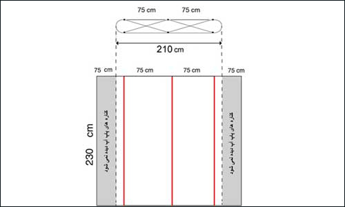  قالب طراحی پاپ آپ نمایشگاهی 2*3 تخت